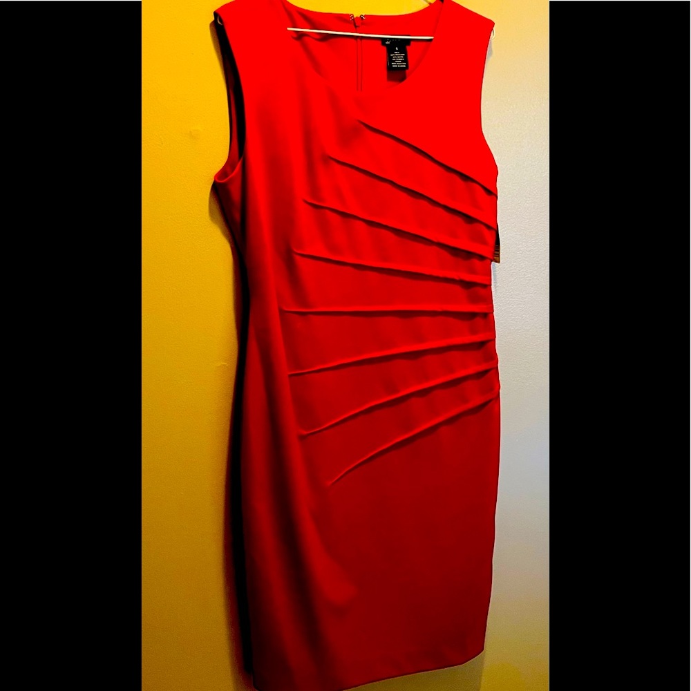 New Directions size 10 red dress